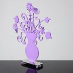 Kenny Scharf FLORES (PURPLE) Sculpture